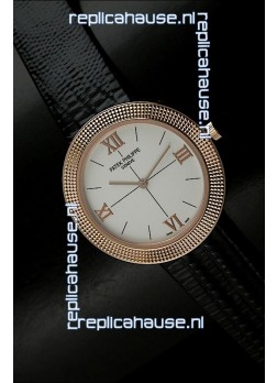 Patek Philippe Geneve Swiss Quartz in Rose Gold