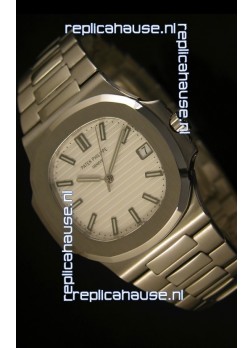Patek Philippe Nautilus 5711 Jumbo Swiss Watch White - 1:1 Ultimate Mirror Replica