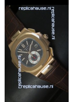 Patek Philippe Nautilus 5980 Black Dial - 1:1 Ultimate Mirror Replica