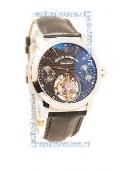 Audemars Piguet Jules Audemars Tourbillon Chronograph Swiss Watch in Black
