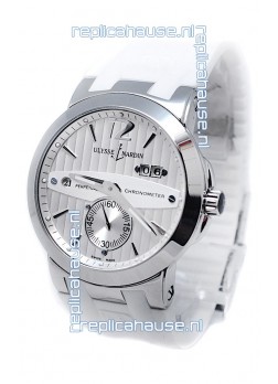 Ulysse Nardin Executive Dual Time White Watch