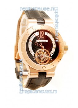 Bvlgari Grandes Diagono Complication Swiss Tourbillon Watch