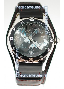 Corum Bubble Dive Bats Edition Black Watch