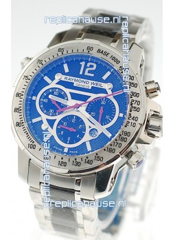 Raymond Weil Nabucco Exceptional Architectural Power Swiss Replica Watch in Blue Dial