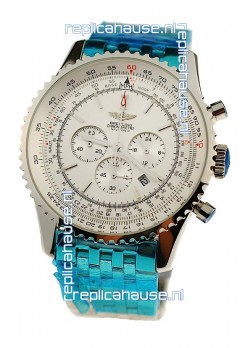 Breitling Navitimer Chronometre Japanese Watch in White Dial