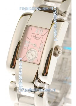 Chopard La Strada Swiss Ladies Swiss Watch in Pink Dial
