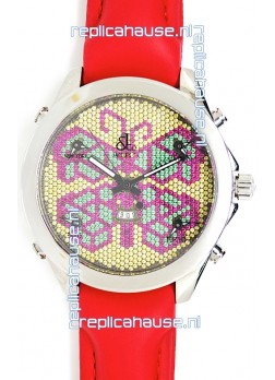 Jacob & Co. The Five Time Zone Butterfly Swiss Replica Watch