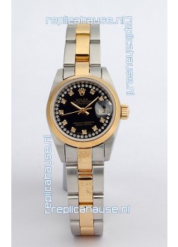 Rolex DateJust Two Tone Lady's Replica Watch