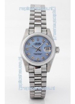 Rolex DateJust Silver-Lady's Replica Watch