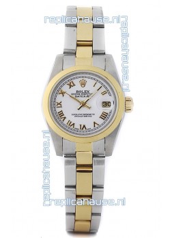 Rolex DateJust Two Tone Lady's Replica Watch