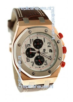 Audemars Piguet Royal Oak Offshore Limited Edition SingaporeGP 2008 Japanese Two Tone Gold Watch