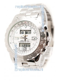 Breitling Chronograph Chronometre Replica Steel Watch 