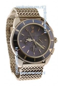 Breitling Chronometre Japanese Replica Watch in Blue Dial