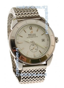 Breitling Chronometre Japanese Replica Automatic Watch in Steel Strap