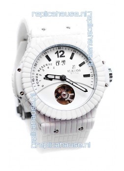 Hublot Big Bang Rubber Mat Tourbillon Power Reserve Replica Watch