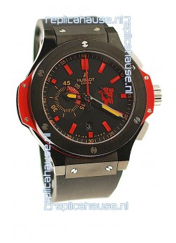 Hublot Big Bang Red Devil Swiss Watch in Ceramic Case
