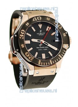 Hublot Big Bang King Swiss Watch in Pink Gold