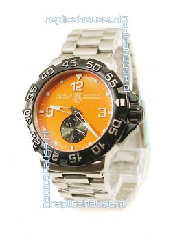 Tag Heuer Professional Formula 1 Japanese Replica Watch in Orange Dial