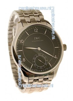 IWC Portugese Automatic Japanese Watch in Black Dial