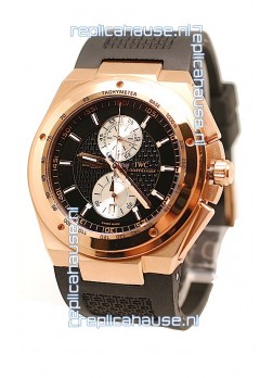 IWC Ingenieur Chronograph Japanese Gold Watch