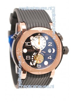 Mont Blanc Sports Chronograph Japanese Watch