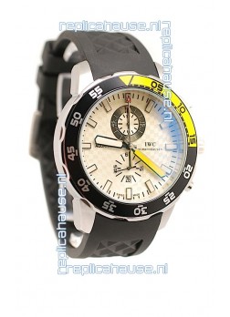 IWC Aquatimer Japanese Replica Watch in White Dial