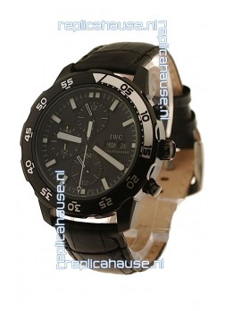 IWC Aquatimer Chronograph Japanese Replica PVD Watch
