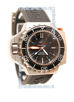 Omega Seamaster Ploprof 1200M Swiss Watch in Black Dial