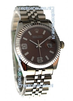 Rolex Datejust Silver Replica Watch