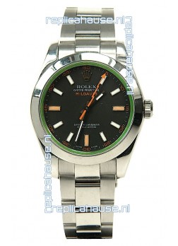 Rolex Milgauss Swiss Replica Watch - 40MM - 1:1 Mirror Replica