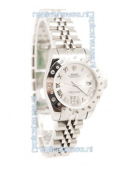 Rolex Datejust Silver Ladies Replica Watch