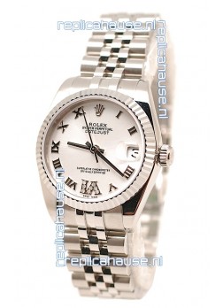 Rolex Oyster Perpetual Datejust Diamonds VI Japanese Replica Watch -36MM