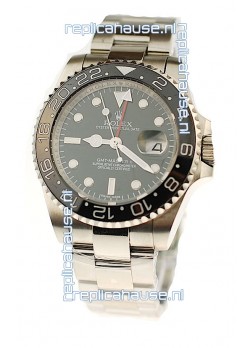 Rolex GMT Masters II Swiss Replica Watch in Ceramic Bezel