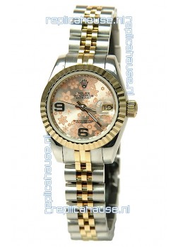Rolex Floral Motif Datejust Ladies Replica Watch