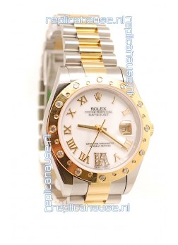 Rolex Datejust Mens Replica Two Tone Watch