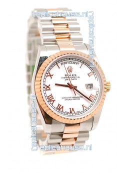 Rolex Day Date Two Tone Japanese Replica Watch