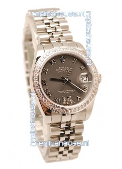 Rolex Oyster Perpetual Datejust Diamonds VI Japanese Replica Watch -36MM
