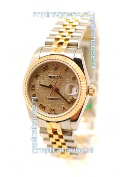 Rolex DateJust Mid-Sized Two Tone Japanese Replica Watch