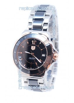 Tag Heuer Formula 1 Quartz Rose Gold Black Ceramic Watch