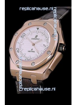 Audemars Piguet Royal Oak Scuba Wempe Swiss Watch in Gold