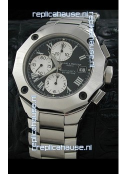 Baume & Mercier Riveria Swiss Watch in Black Dial