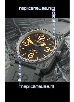 Bell and Ross BR01 92 Limited Edition Swiss Watch in Black Dial