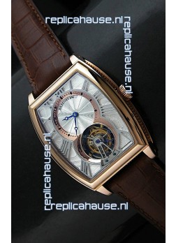 Breguet 986 AI Swiss Watch in Silver & Golden Dial