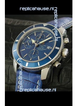 Breitling Superocean Swiss Replica Watch in Blue Dial