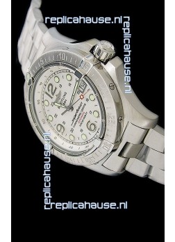 Breitling Superocean Steelfish Swiss Replica Watch in White Dial