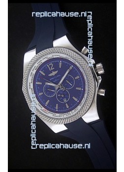 Breitling Bentley Chronograph Japanese Replica Watch in Blue Dial