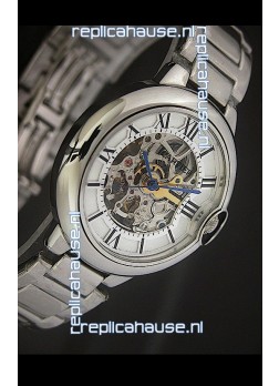 Cartier Ballon de Japanese Replica Watch in White layerd Dial