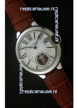 Cartier Ballon de Japanese Replica Watch in White Dial