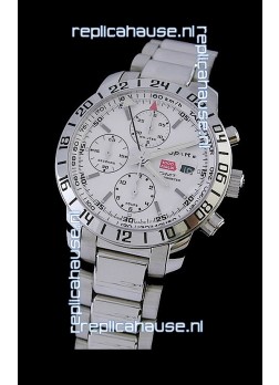 Chopard Mille Miglia GMT Swiss Replica Watch in White Dial
