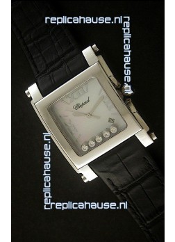 Chopard Happy Sport Swiss Replica Watch in White Dial